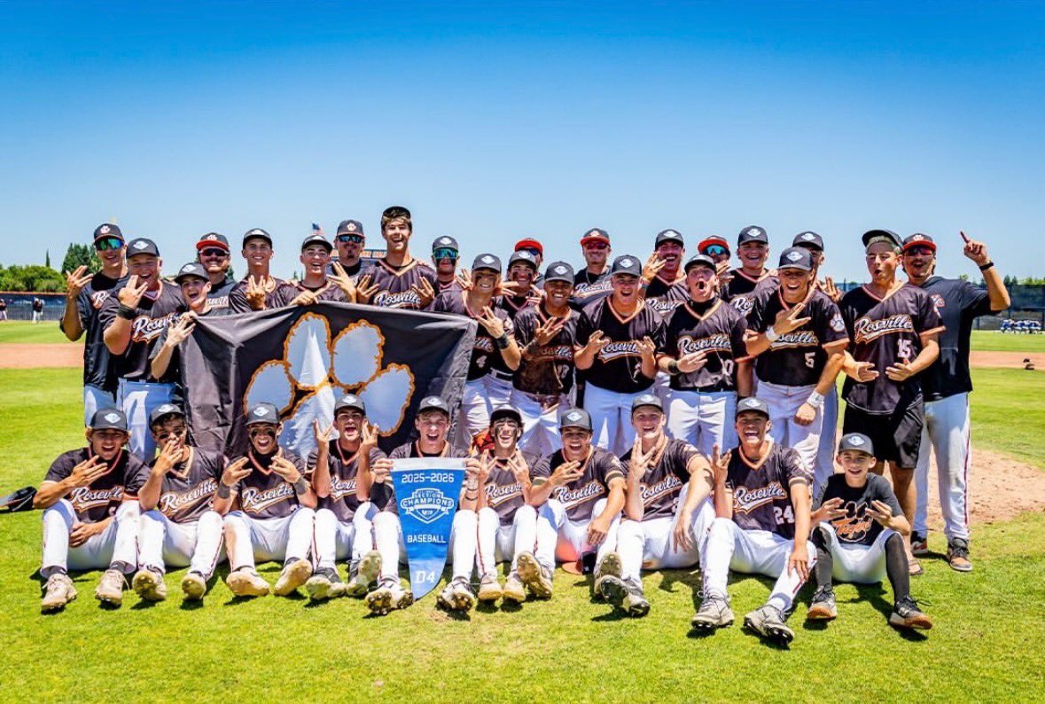 Section championship team celebration